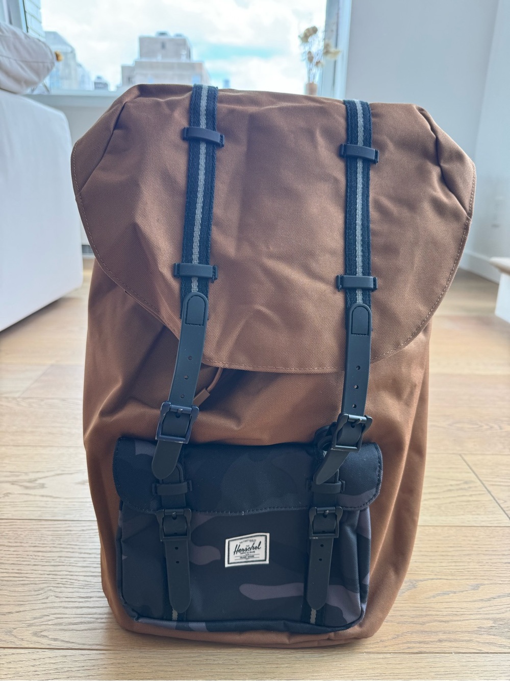 Brown & Black Herschel Backpack